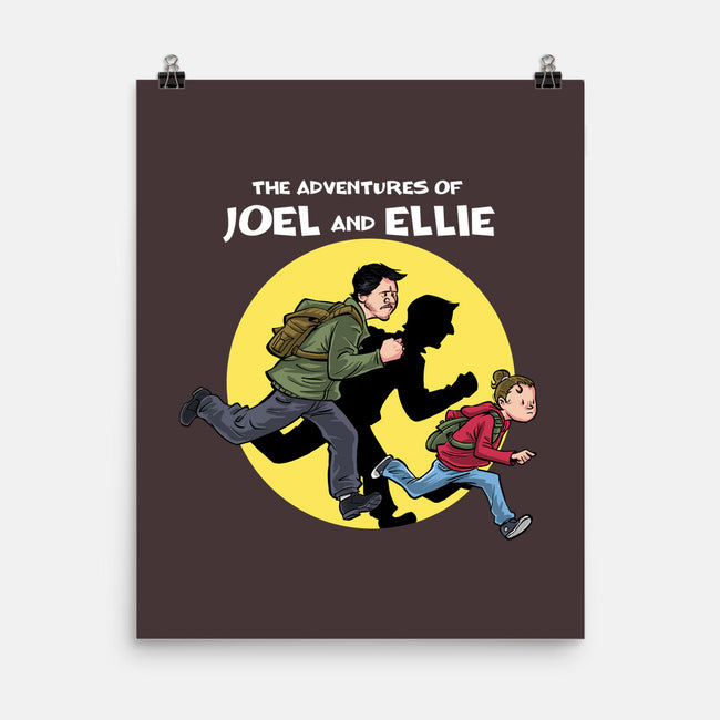 The Adventures Of Joel And Ellie-none matte poster-zascanauta
