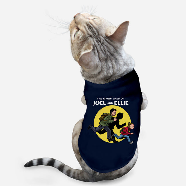 The Adventures Of Joel And Ellie-cat basic pet tank-zascanauta