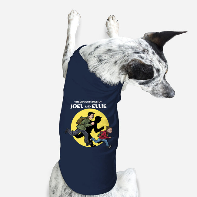 The Adventures Of Joel And Ellie-dog basic pet tank-zascanauta