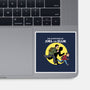 The Adventures Of Joel And Ellie-none glossy sticker-zascanauta