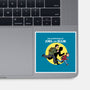 The Adventures Of Joel And Ellie-none glossy sticker-zascanauta