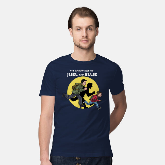 The Adventures Of Joel And Ellie-mens premium tee-zascanauta