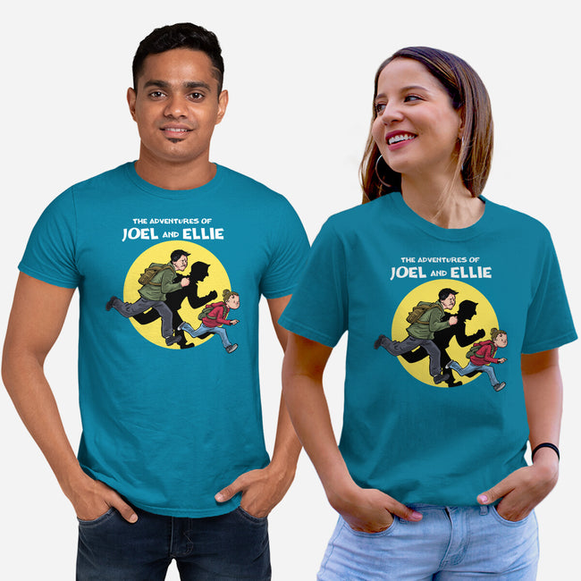 The Adventures Of Joel And Ellie-unisex basic tee-zascanauta