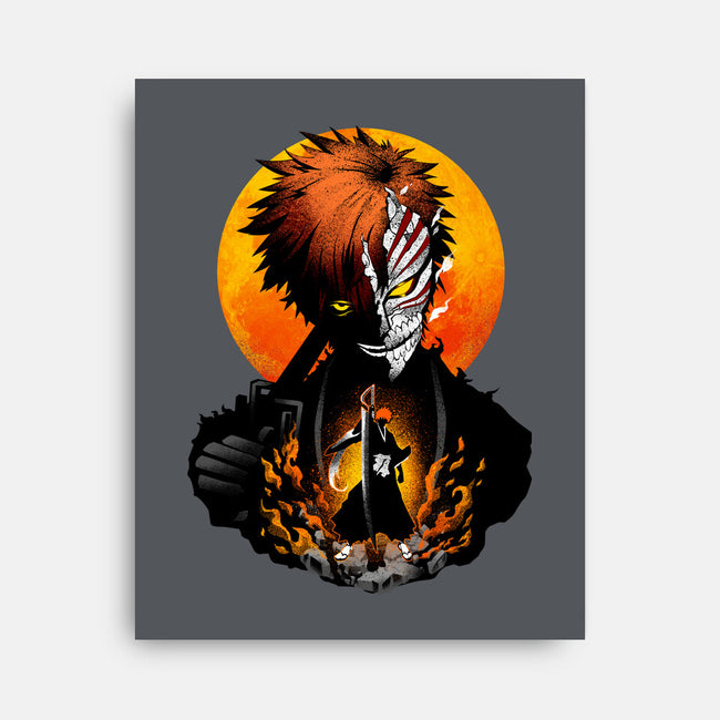 Hollow Mask Ichigo-none stretched canvas-hypertwenty
