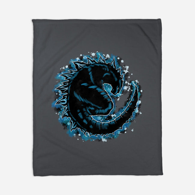 Kaiju Splash-none fleece blanket-nickzzarto