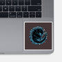 Kaiju Splash-none glossy sticker-nickzzarto