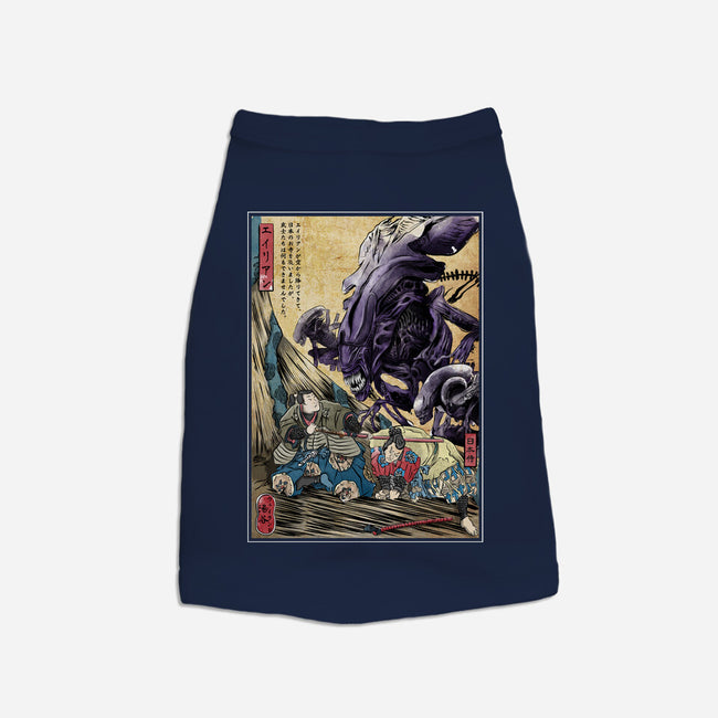 Aliens In Japan-dog basic pet tank-DrMonekers