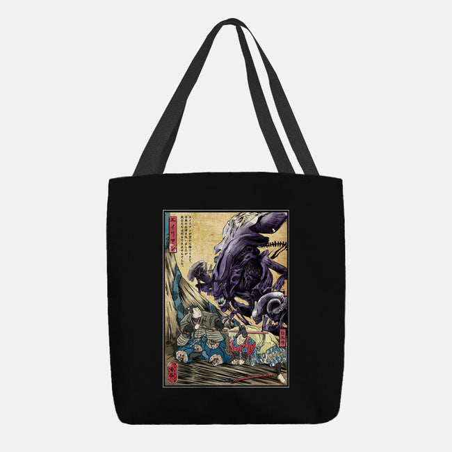 Aliens In Japan-none basic tote bag-DrMonekers