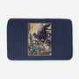 Aliens In Japan-none memory foam bath mat-DrMonekers