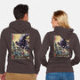 Aliens In Japan-unisex zip-up sweatshirt-DrMonekers