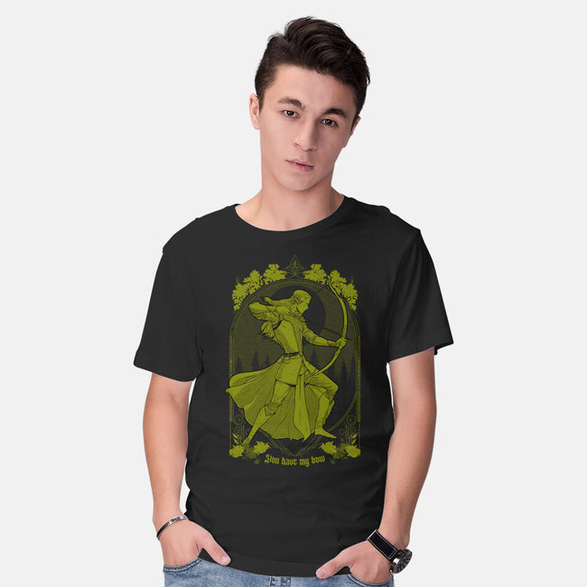 You Have My Bow-mens basic tee-Hafaell