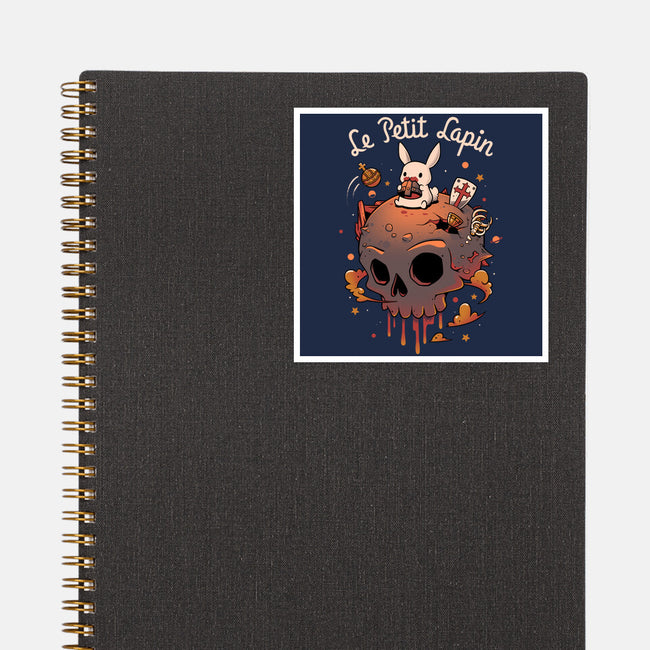 Bloody Rabbit Planet-none glossy sticker-Snouleaf