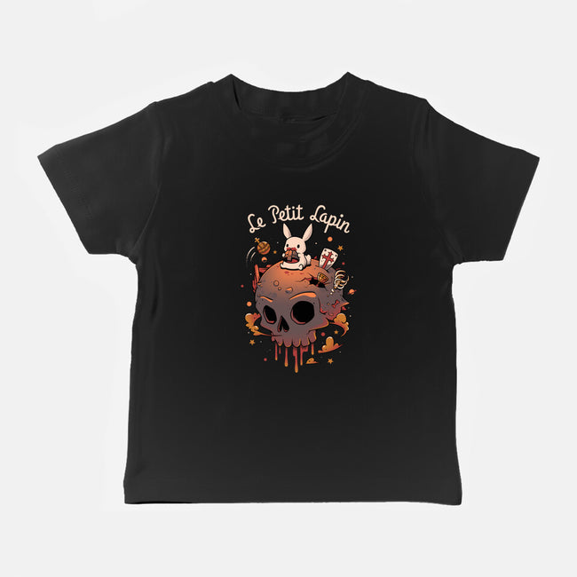 Bloody Rabbit Planet-baby basic tee-Snouleaf