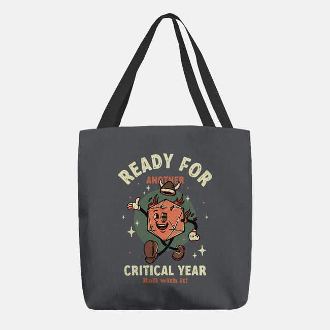 Critical Year-none basic tote bag-retrodivision