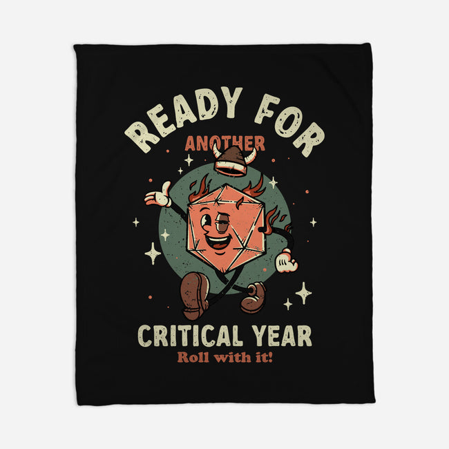 Critical Year-none fleece blanket-retrodivision
