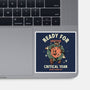 Critical Year-none glossy sticker-retrodivision