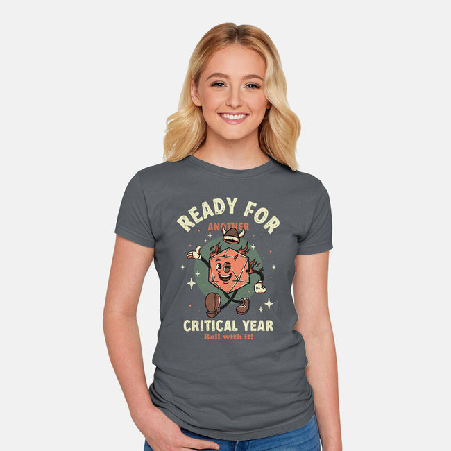 Critical Year-womens fitted tee-retrodivision
