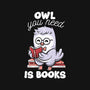 Owl You Need Is Books-baby basic tee-tobefonseca