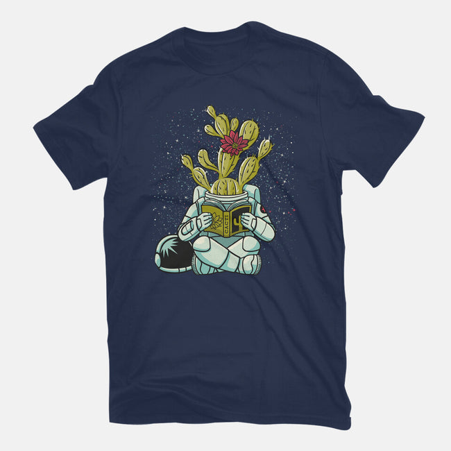 Astronaut Cactus Succulent-mens premium tee-tobefonseca