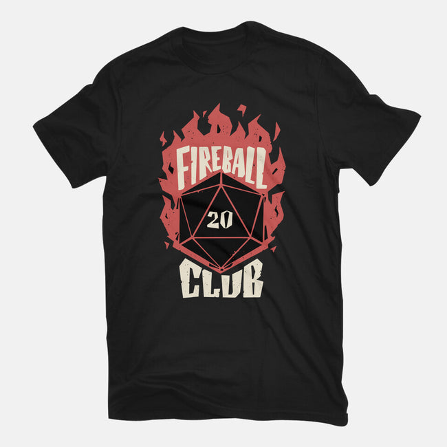 Fireball Club-unisex basic tee-The Inked Smith