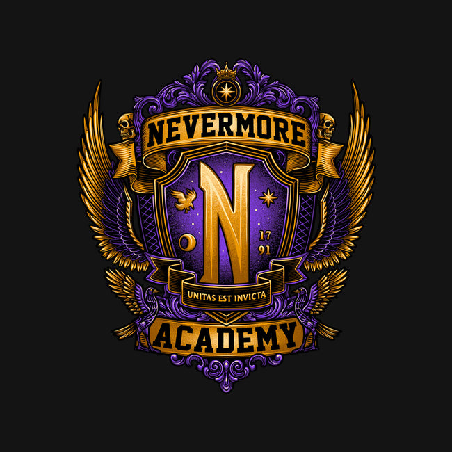 Emblem Of The Academy-none removable cover throw pillow-glitchygorilla