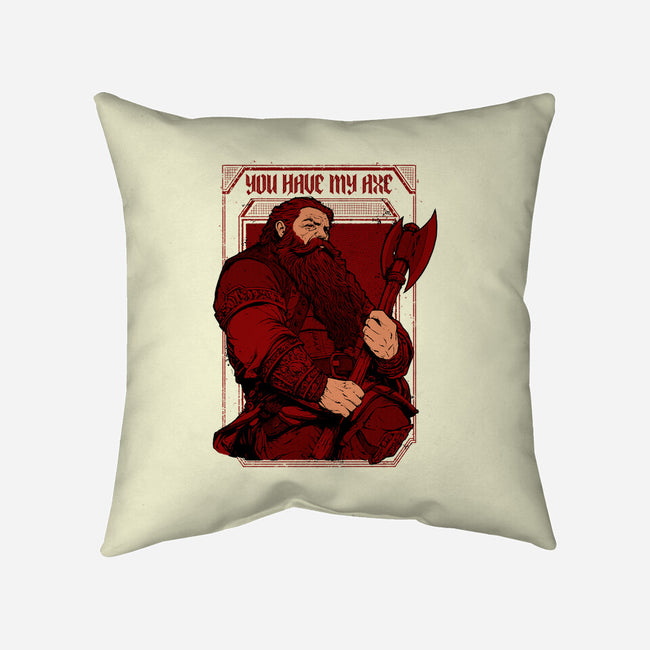 You Have My Axe-none removable cover throw pillow-Hafaell