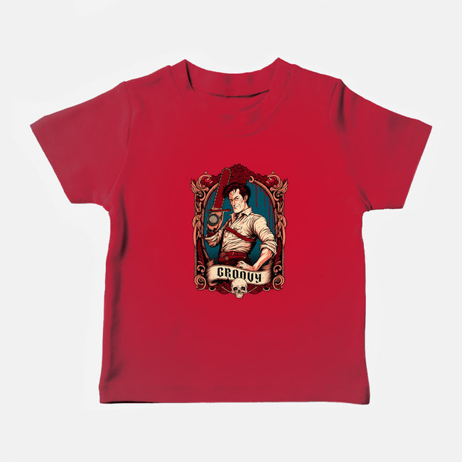 Grooviest Man On Earth-baby basic tee-Hafaell