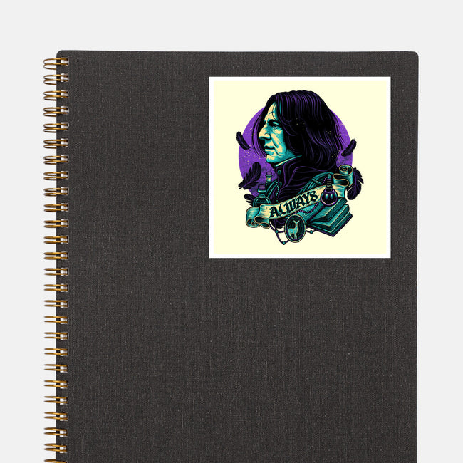The Potions Professor-none glossy sticker-glitchygorilla