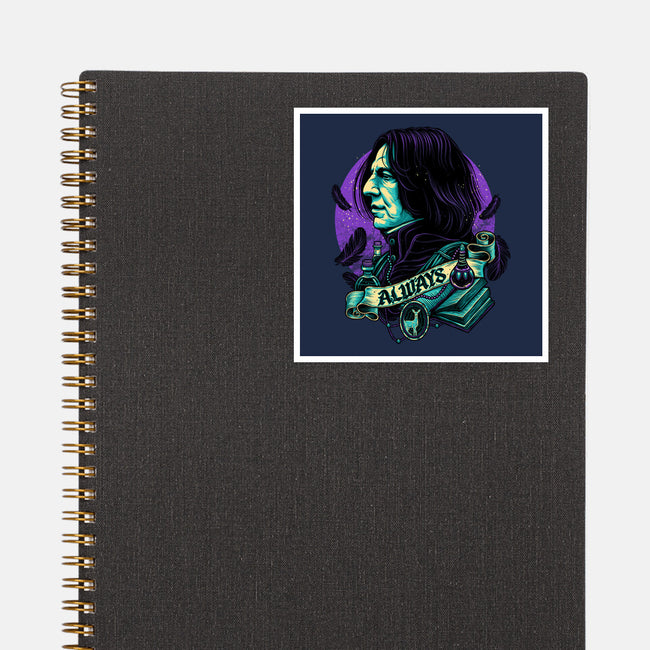 The Potions Professor-none glossy sticker-glitchygorilla
