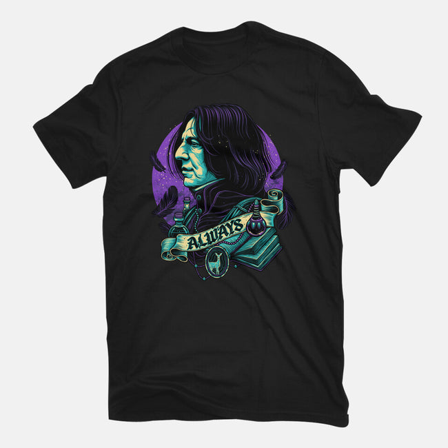 The Potions Professor-womens fitted tee-glitchygorilla