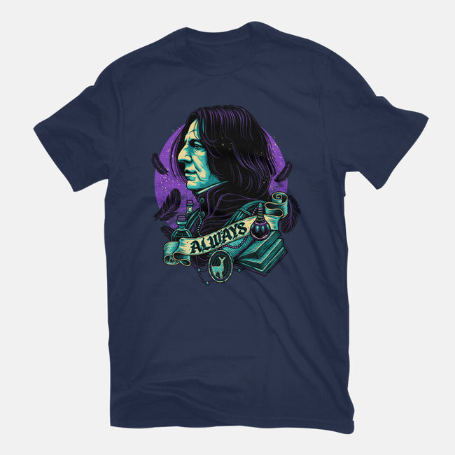 The Potions Professor-womens fitted tee-glitchygorilla