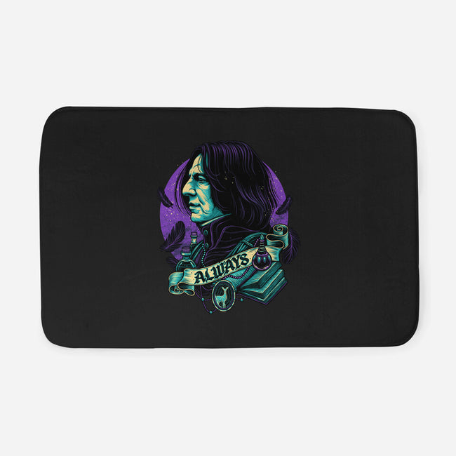 The Potions Professor-none memory foam bath mat-glitchygorilla