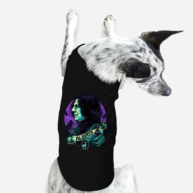 The Potions Professor-dog basic pet tank-glitchygorilla