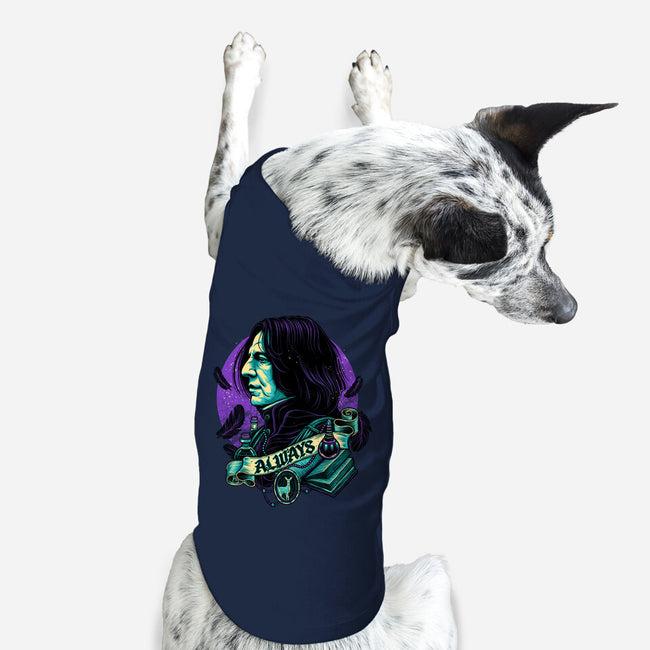 The Potions Professor-dog basic pet tank-glitchygorilla