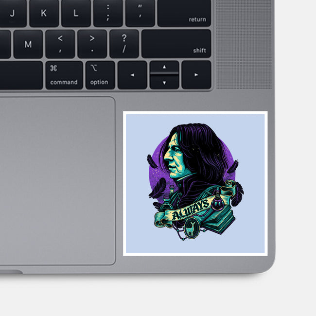 The Potions Professor-none glossy sticker-glitchygorilla