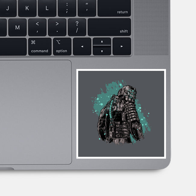 Isaac Clarke-none glossy sticker-xMorfina