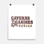 Caverns And Canines-none matte poster-kg07