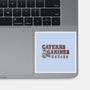 Caverns And Canines-none glossy sticker-kg07
