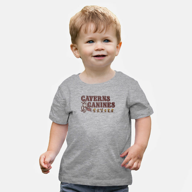 Caverns And Canines-baby basic tee-kg07