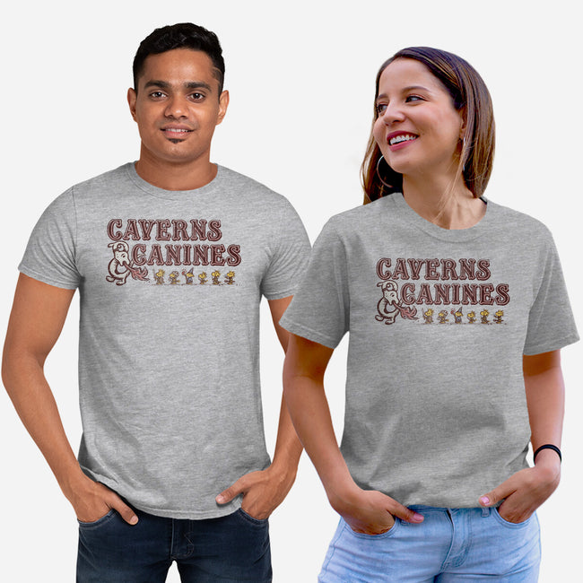 Caverns And Canines-unisex basic tee-kg07