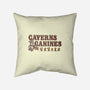 Caverns And Canines-none removable cover throw pillow-kg07
