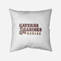 Caverns And Canines-none removable cover throw pillow-kg07