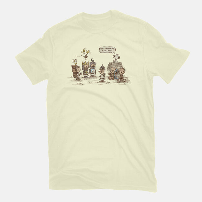 She Turned Me Into A Newt-mens premium tee-kg07