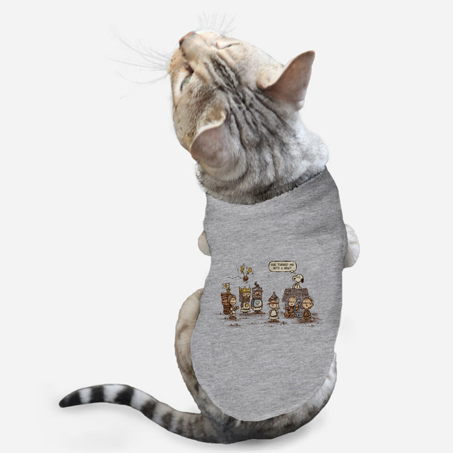She Turned Me Into A Newt-cat basic pet tank-kg07