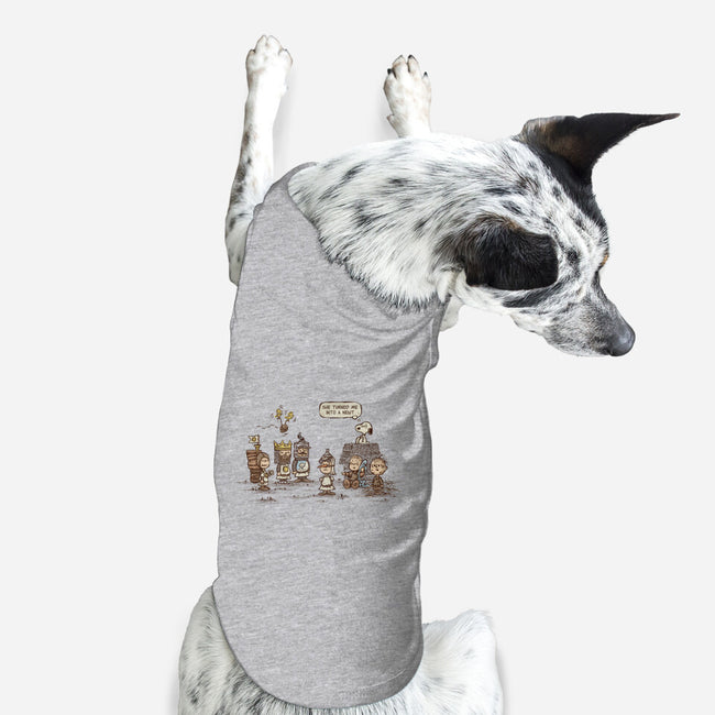 She Turned Me Into A Newt-dog basic pet tank-kg07