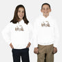She Turned Me Into A Newt-youth pullover sweatshirt-kg07