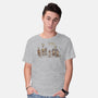 She Turned Me Into A Newt-mens basic tee-kg07