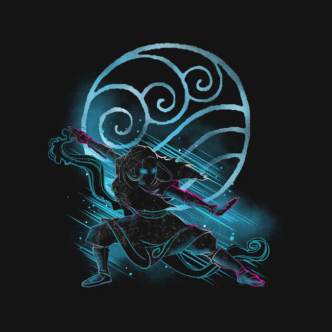 The Water Bender-none stretched canvas-kharmazero