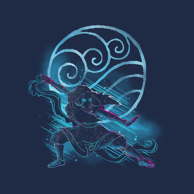 The Water Bender-mens basic tee-kharmazero