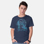 The Water Bender-mens basic tee-kharmazero